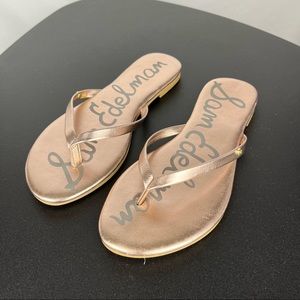 [SOLD] Sam Edelman Rose Gold Sandals. Women Size 4.5 US | (NEW)